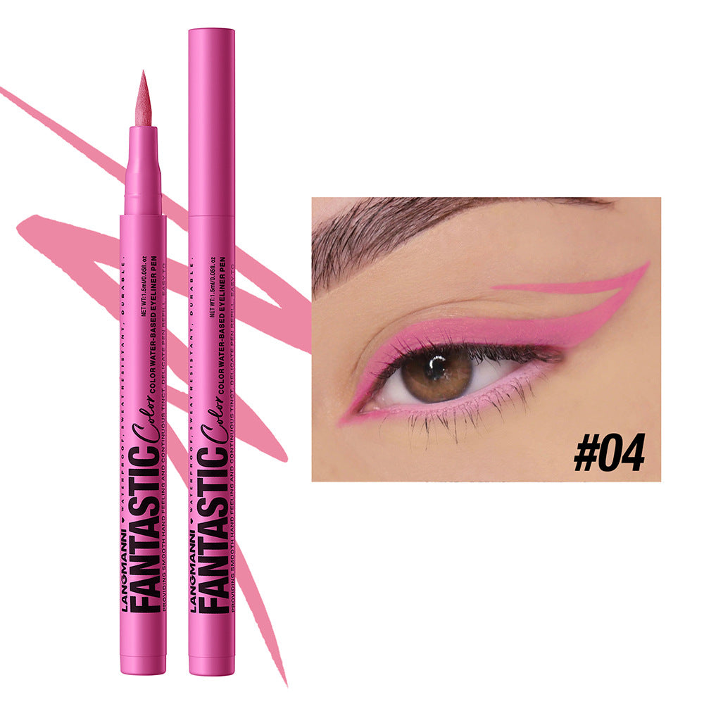 Liquid Twelve Colors Eyeliner Single Matte Anti-smudge Eyeliner