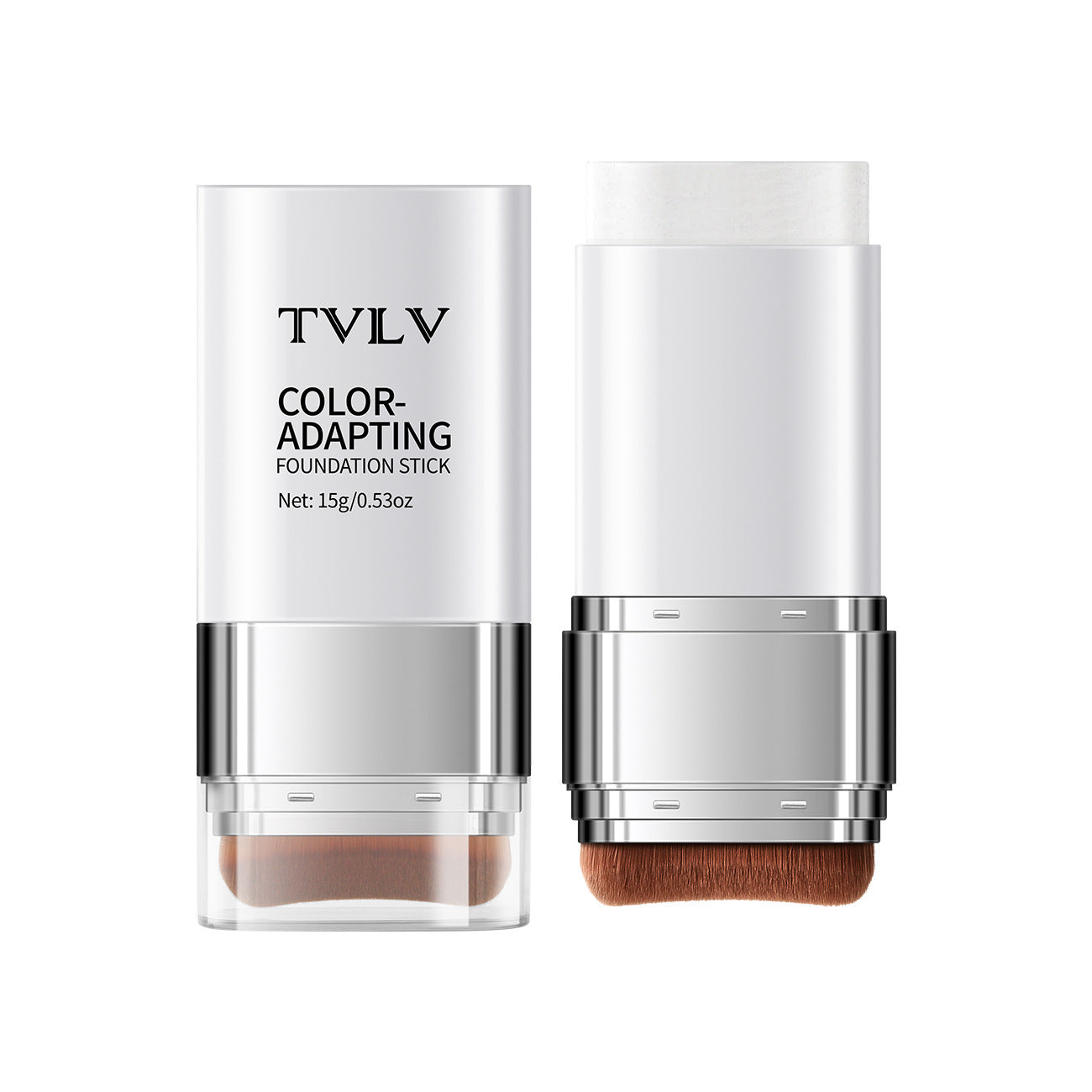 2-in-1 Color-changing Foundation Stick For A Dewy, Non-cakey Finish With A Dual-ended Applicator