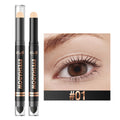 16-Color Dual-Head Waterproof Long-Lasting Eyeshadow Pencil