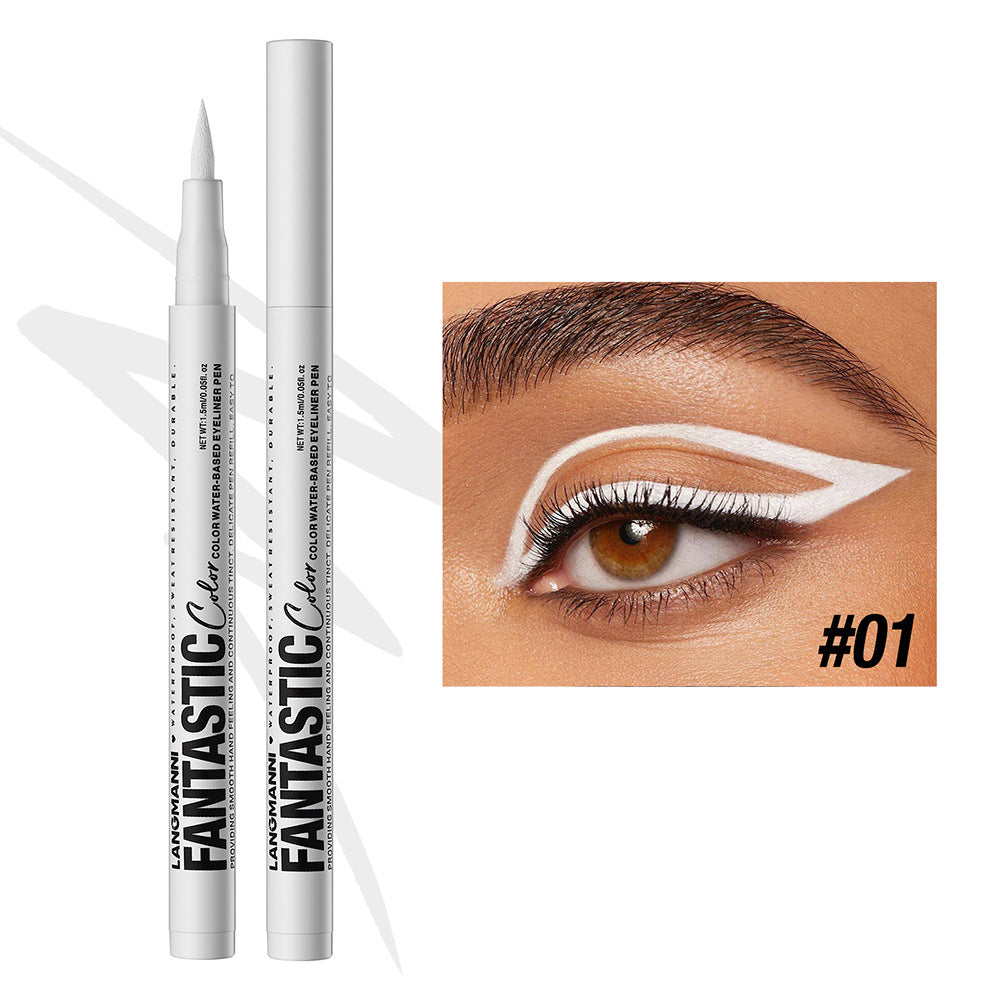 Liquid Twelve Colors Eyeliner Single Matte Anti-smudge Eyeliner
